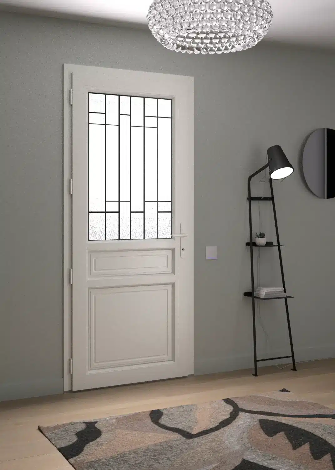 porte d'entrée pvc